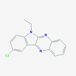 9-Chloro-6-ethyl-6H-indolo[2,3-b]quinoxaline