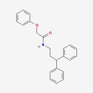 N-(3,3-diphenylpropyl)-2-phenoxyacetamide