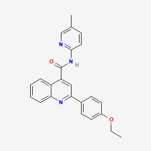 2-(4-ethoxyphenyl)-N-(5-methylpyridin-2-yl)quinoline-4-carboxamide