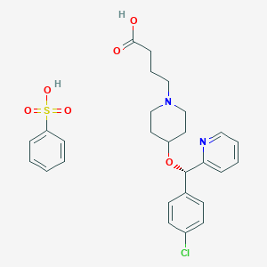 molecular formula C27H31ClN2O6S B000362 盐酸贝波他汀 CAS No. 190786-44-8