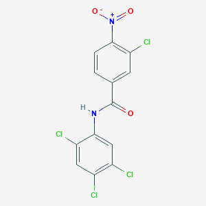 3-chloro-4-nitro-N-(2,4,5-trichlorophenyl)benzamide