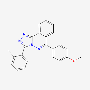 6-(4-methoxyphenyl)-3-(2-methylphenyl)-[1,2,4]triazolo[3,4-a]phthalazine