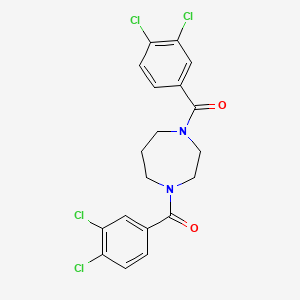 1,4-bis(3,4-dichlorobenzoyl)-1,4-diazepane