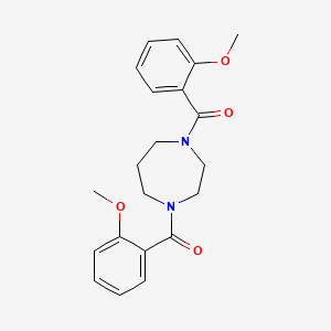 [4-(2-METHOXYBENZOYL)-1,4-DIAZEPAN-1-YL](2-METHOXYPHENYL)METHANONE