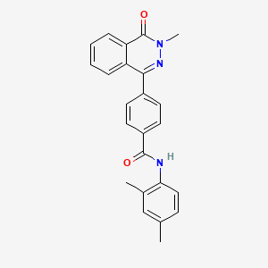 N-(2,4-dimethylphenyl)-4-(3-methyl-4-oxo-3,4-dihydro-1-phthalazinyl)benzamide