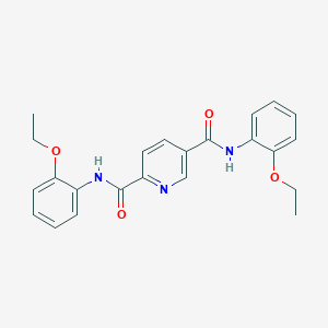 N2,N5-BIS(2-ETHOXYPHENYL)PYRIDINE-2,5-DICARBOXAMIDE