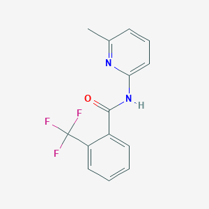 N-(6-methyl-2-pyridinyl)-2-(trifluoromethyl)benzamide