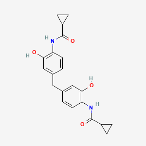 N,N'-[methylenebis(2-hydroxy-4,1-phenylene)]dicyclopropanecarboxamide