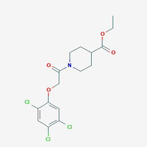 Ethyl 1-[2-(2,4,5-trichlorophenoxy)acetyl]piperidine-4-carboxylate