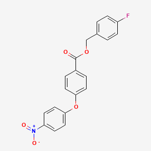 4-fluorobenzyl 4-(4-nitrophenoxy)benzoate