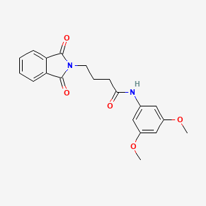 N-(3,5-dimethoxyphenyl)-4-(1,3-dioxo-1,3-dihydro-2H-isoindol-2-yl)butanamide