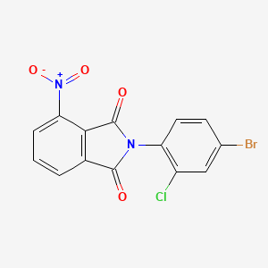 2-(4-bromo-2-chlorophenyl)-4-nitro-1H-isoindole-1,3(2H)-dione