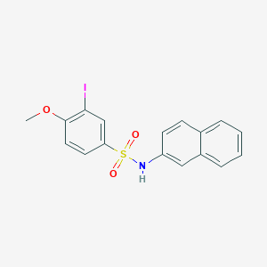 3-iodo-4-methoxy-N-2-naphthylbenzenesulfonamide