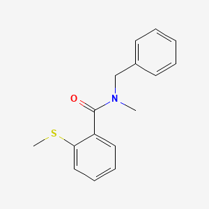 N-benzyl-N-methyl-2-(methylthio)benzamide