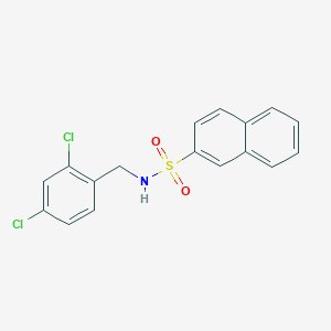 N-(2,4-dichlorobenzyl)-2-naphthalenesulfonamide