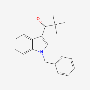 1-(1-benzyl-1H-indol-3-yl)-2,2-dimethyl-1-propanone