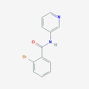 molecular formula C12H9BrN2O B362286 2-Bromo-N-(3-pyridinyl)benzamide CAS No. 313496-64-9