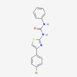 1-[4-(4-Bromophenyl)-1,3-thiazol-2-yl]-3-phenylurea