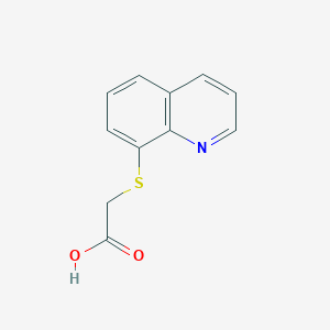 (Quinolin-8-ylthio)acetic acid