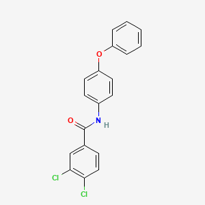 3,4-dichloro-N-(4-phenoxyphenyl)benzamide