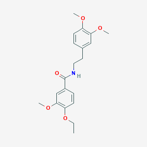 N-[2-(3,4-dimethoxyphenyl)ethyl]-4-ethoxy-3-methoxybenzamide