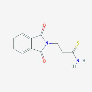 molecular formula C11H10N2O2S B362344 3-(1,3-Dioxo-1,3-dihydro-2H-isoindol-2-yl)propanethioamide CAS No. 57001-43-1