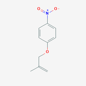 molecular formula C10H11NO3 B362346 1-((2-甲基烯基)氧基)-4-硝基苯 CAS No. 86497-88-3