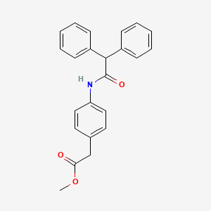 methyl {4-[(diphenylacetyl)amino]phenyl}acetate