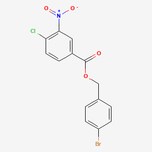 4-bromobenzyl 4-chloro-3-nitrobenzoate