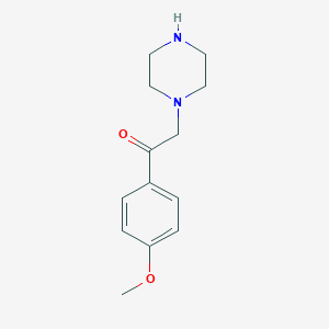 1-(4-Methoxyphenyl)-2-piperazin-1-ylethanone