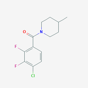 1-(4-chloro-2,3-difluorobenzoyl)-4-methylpiperidine