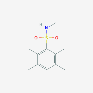 molecular formula C11H17NO2S B362528 N,2,3,5,6-pentamethylbenzenesulfonamide CAS No. 749916-55-0