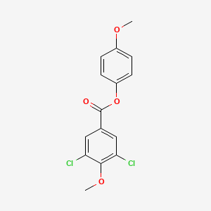 4-methoxyphenyl 3,5-dichloro-4-methoxybenzoate