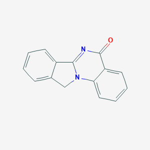 molecular formula C15H10N2O B362662 异吲哚并[2,1-a]喹唑啉-5(11H)-酮 CAS No. 26963-23-5