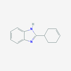 molecular formula C13H14N2 B362731 2-(cyclohex-3-en-1-yl)-1H-1,3-benzodiazole CAS No. 273377-88-1