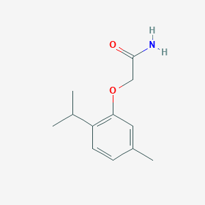 molecular formula C12H17NO2 B362781 2-(2-Isopropyl-5-methylphenoxy)acetamide CAS No. 307524-57-8