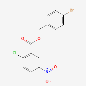 4-bromobenzyl 2-chloro-5-nitrobenzoate