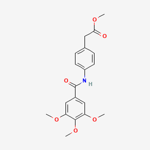 methyl {4-[(3,4,5-trimethoxybenzoyl)amino]phenyl}acetate