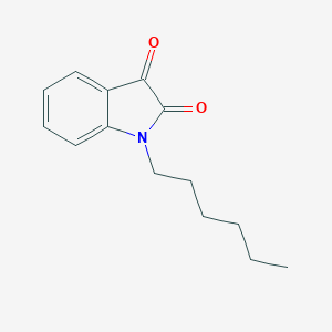 1-Hexylindole-2,3-dione