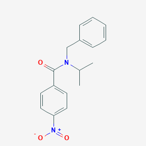molecular formula C17H18N2O3 B362842 N-benzyl-N-isopropyl-4-nitrobenzamide CAS No. 313496-12-7