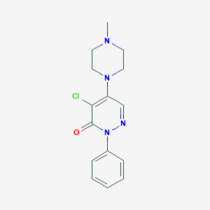 4-chloro-5-(4-methylpiperazin-1-yl)-2-phenylpyridazin-3(2H)-one