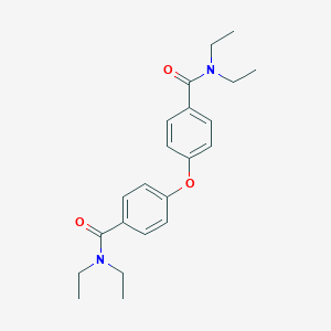 molecular formula C22H28N2O3 B362874 4,4'-Oxybis(N,N-diethylbenzamide) CAS No. 312748-94-0