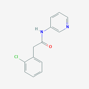 molecular formula C13H11ClN2O B362879 2-(2-chlorophenyl)-N-pyridin-3-ylacetamide CAS No. 791083-82-4