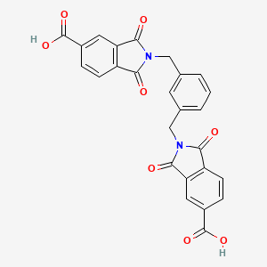 2,2'-[1,3-phenylenebis(methylene)]bis(1,3-dioxo-5-isoindolinecarboxylic acid)