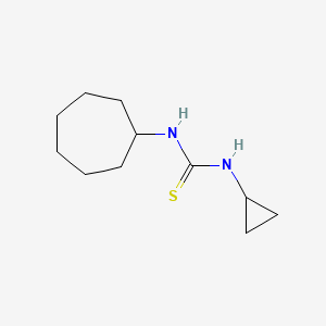 1-Cycloheptyl-3-cyclopropylthiourea