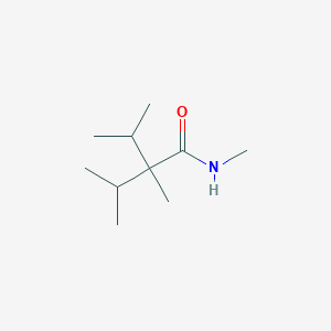 molecular formula C10H21NO B036289 2-异丙基-N,2,3-三甲基丁酰胺 CAS No. 51115-67-4