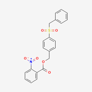 4-(benzylsulfonyl)benzyl 2-nitrobenzoate