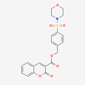 4-(Morpholinosulfonyl)benzyl 2-oxo-2H-chromene-3-carboxylate