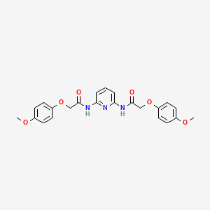 N,N'-2,6-pyridinediylbis[2-(4-methoxyphenoxy)acetamide]