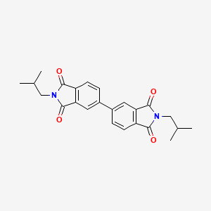 2,2'-diisobutyl-1H,1'H-5,5'-biisoindole-1,1',3,3'(2H,2'H)-tetrone